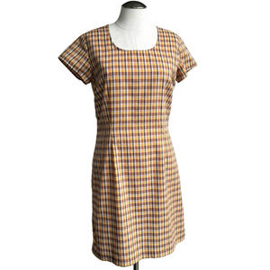 Patagonia Multicolor Plaid Midi Dress